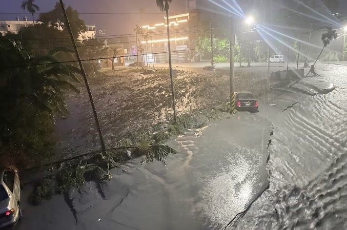 Thiệt hại do siêu bão Ragasa ở Đài Loan Thiệt hại do siêu bão tại Đài Loan Trung Quốc