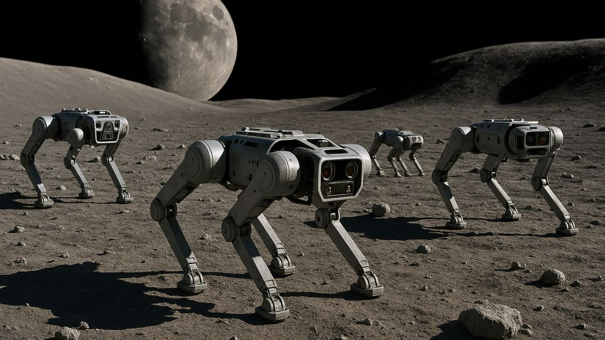 Trung Quốc thử nghiệm chó robot để khám phá những bí mật được giữ kín nhất trên Mặt Trăng- Ảnh 2. Chó robot Anteater và Salamander với thiết kế đặc biệt