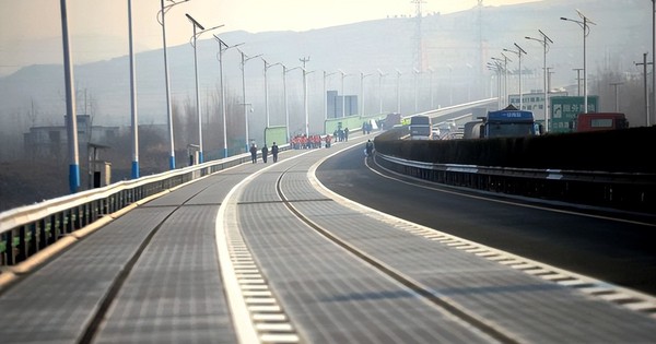 Mặt cắt cấu trúc đường cao tốc quang điện